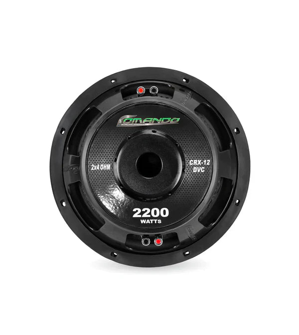 CRX-12 | 12'' 2200W MAX. | DUAL 4 Ohms COMANDO