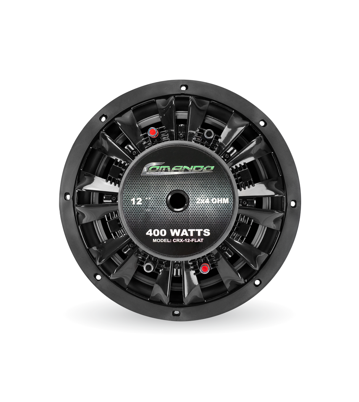 CRX-12-FLAT | 12'' FLAT 400W MAX. | DUAL 4Ω Comando Audio