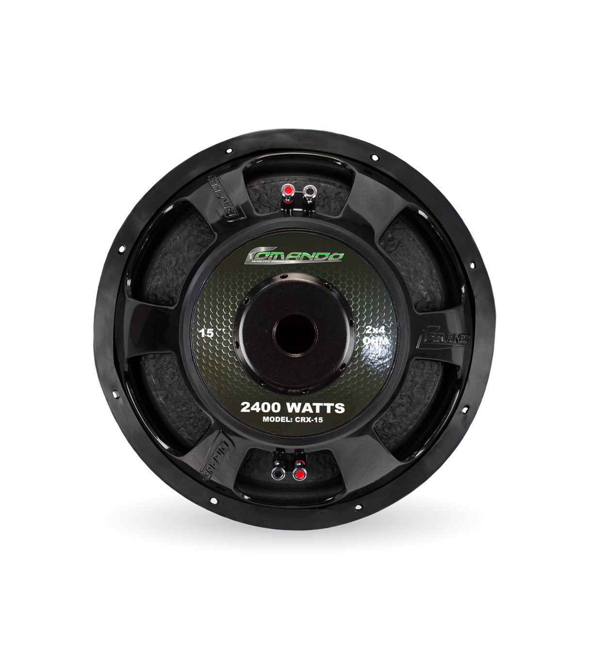 CRX-15 | 15'' 2400W MAX. | DUAL 4Ω Comando Audio