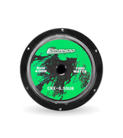 CRX-6.5SUB | 6.5'' 1000W MAX. |  DUAL 4Ω Comando Audio