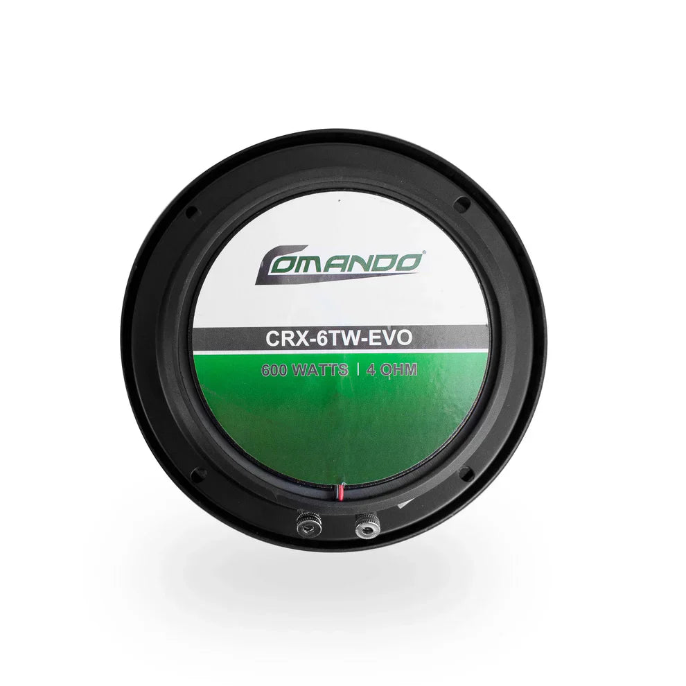 CRX-6TW-EVO | 6.5'' | 600W MAX | 4Ω COMANDO