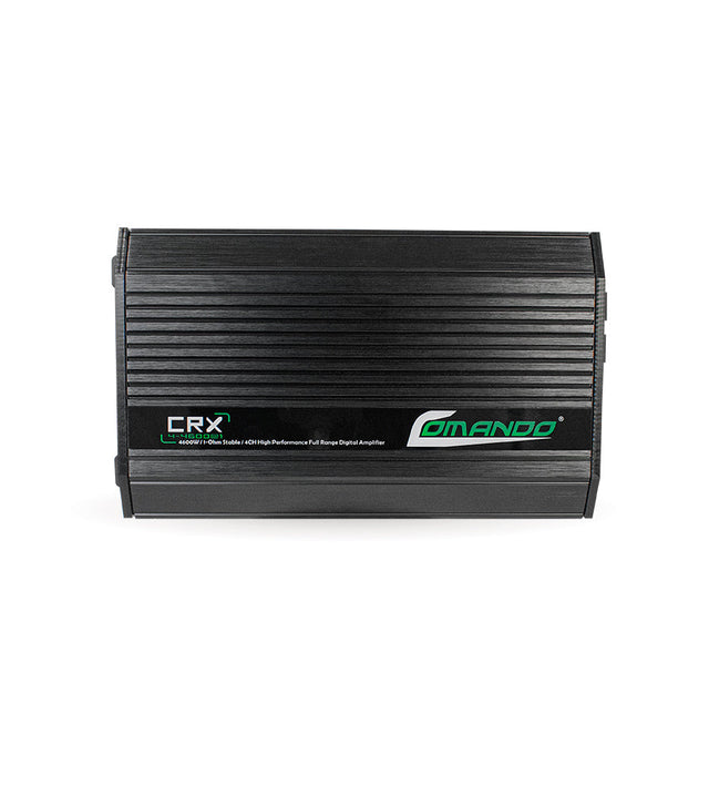 CRX4-4600@1ohm | 4600W MAX | 4CH | 1Ω Comando Audio