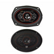 Audiopipe CSL-6924R 6x9" 250W 4-Way Coaxial Speakers 4-Ohm (Pair) Audiopipe