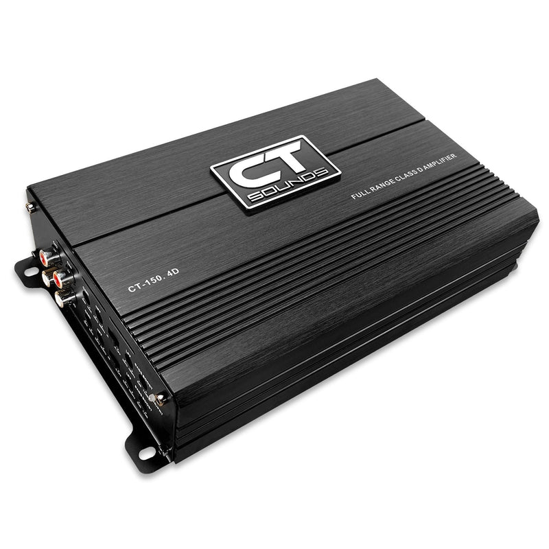 CT-150.4D // 1000 Watts RMS 4-Channel Car Amplifier CT Sounds