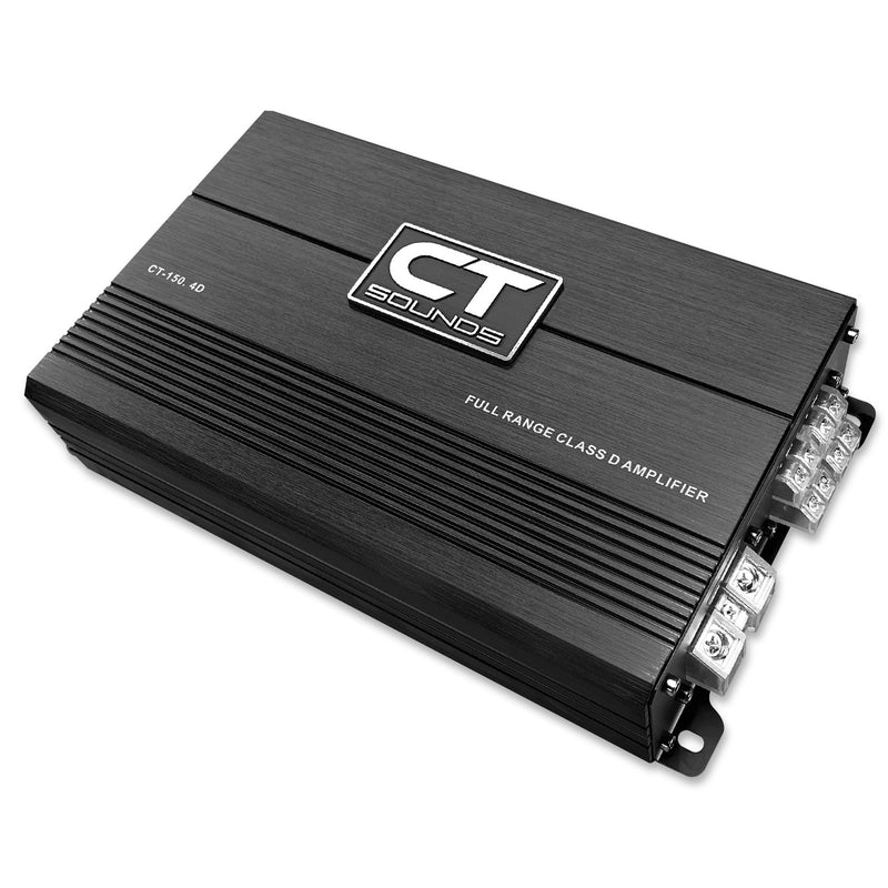 CT-150.4D // 1000 Watts RMS 4-Channel Car Amplifier CT Sounds