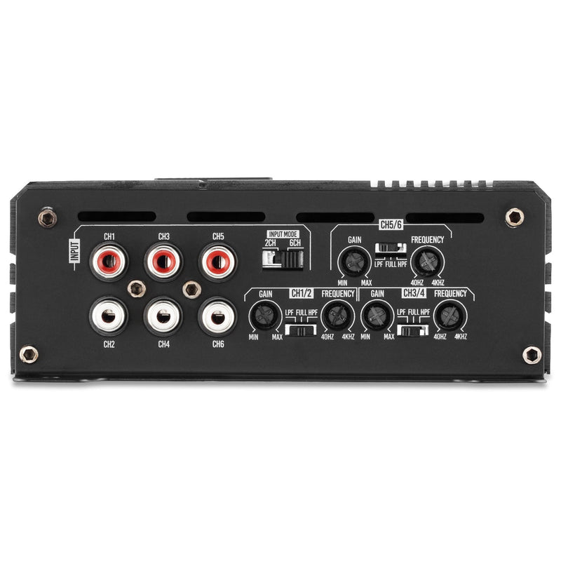 CT-150.6D // 1500 Watts RMS 6-Channel Car Amplifier CT Sounds