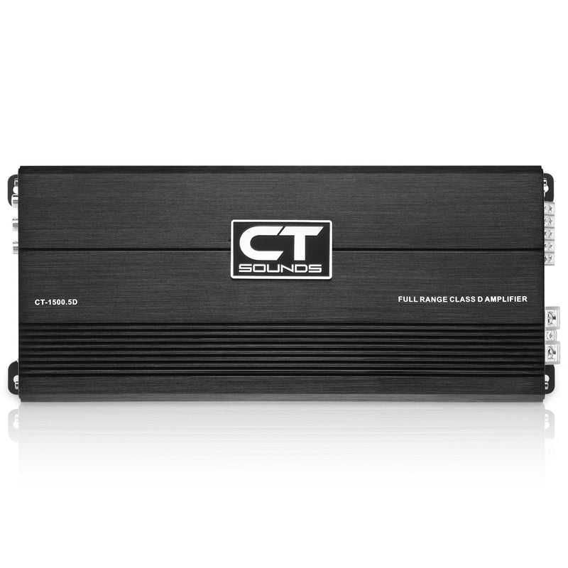 CT-1500.5D // 1800 Watts RMS 5-Channel Car Amplifier CT Sounds