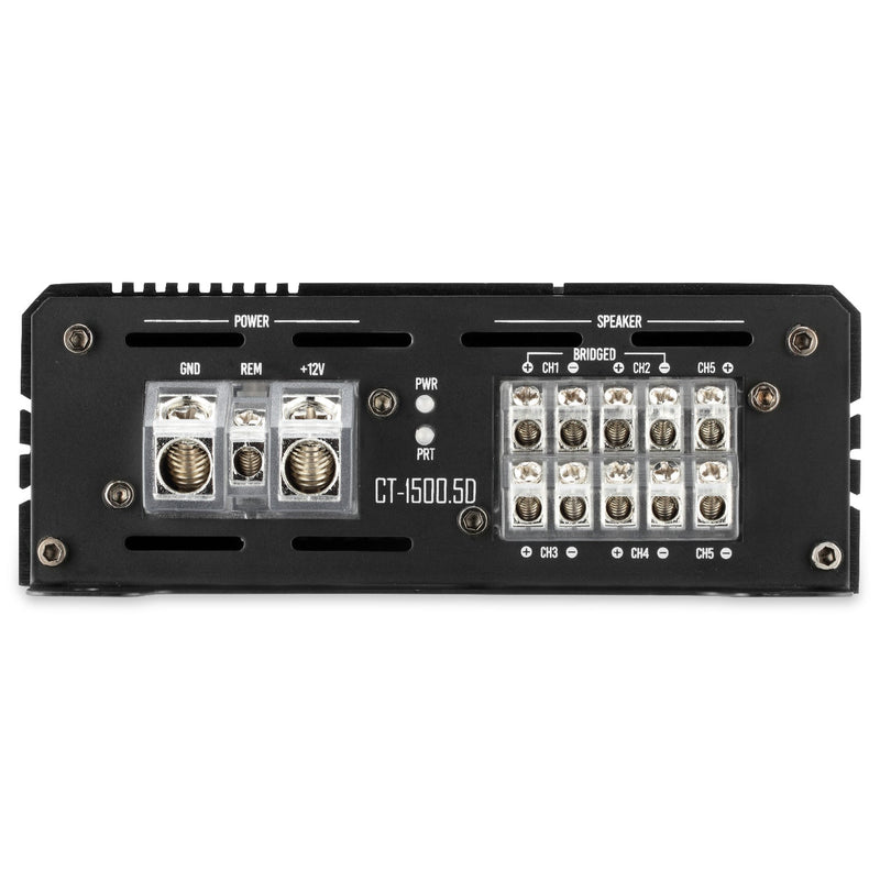 CT-1500.5D // 1800 Watts RMS 5-Channel Car Amplifier CT Sounds
