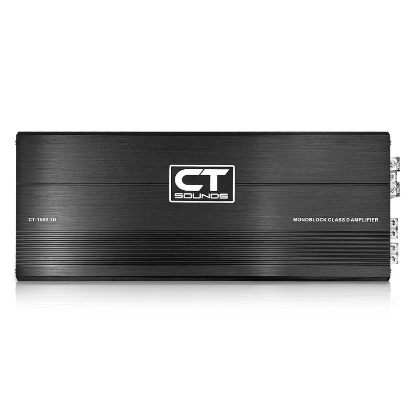 CT-1500.1D // 1500 Watts RMS Monoblock Car Amplifier CT Sounds