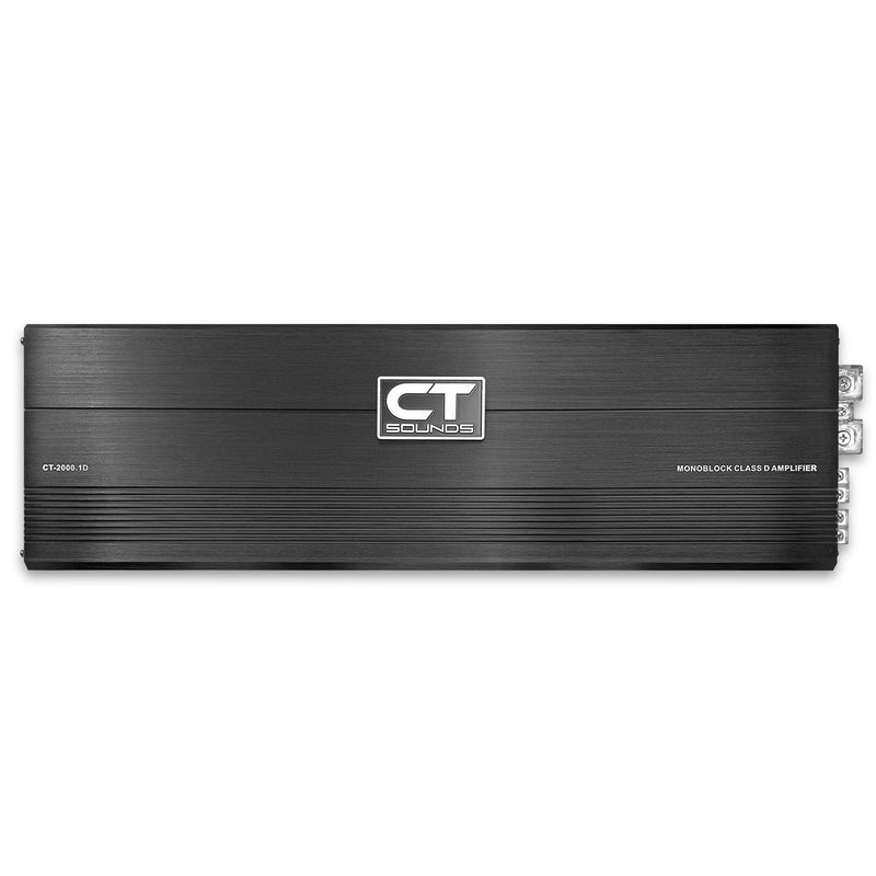 CT-2000.1D // 2000 Watts RMS Monoblock Car Amplifier CT Sounds