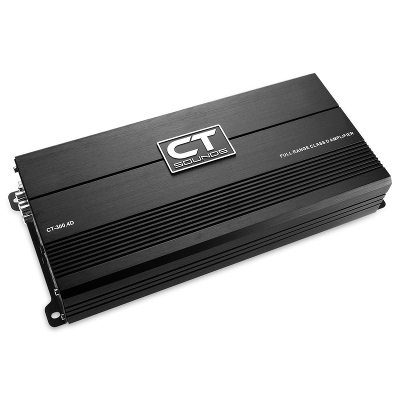 CT-300.4D // 1800 Watts RMS 4-Channel Car Amplifier CT Sounds