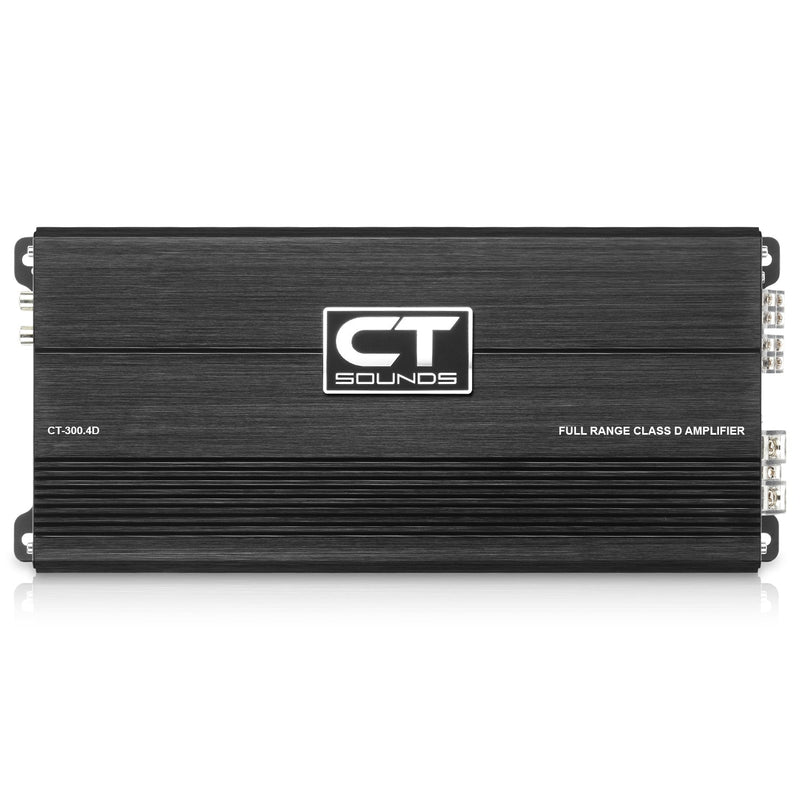 CT-300.4D // 1800 Watts RMS 4-Channel Car Amplifier CT Sounds