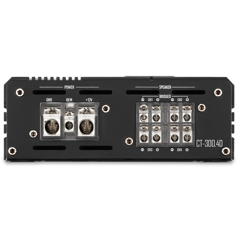 CT-300.4D // 1800 Watts RMS 4-Channel Car Amplifier CT Sounds