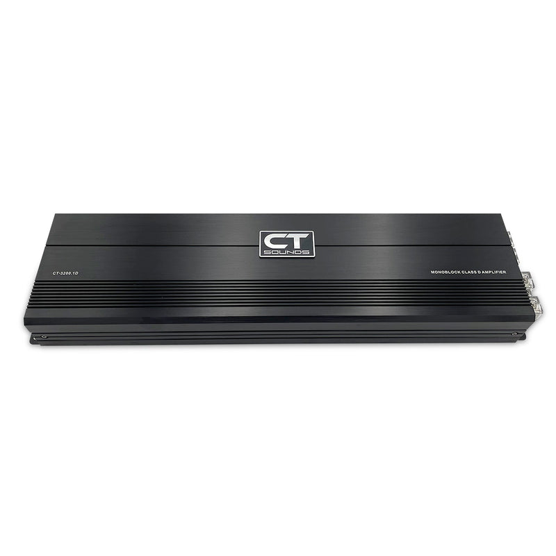 CT-3200.1D // 3200 Watts RMS Monoblock Car Amplifier CT Sounds