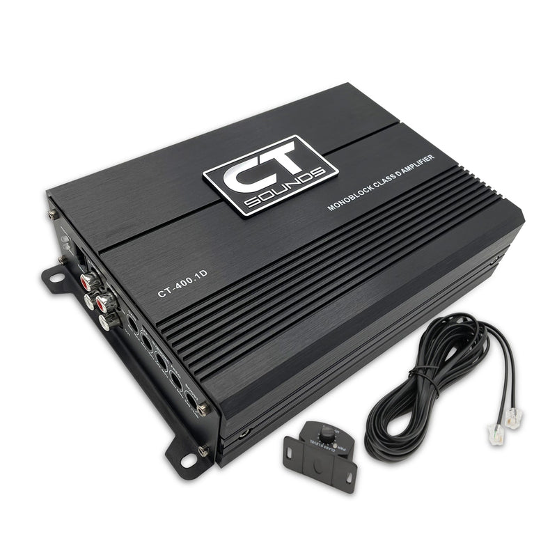 CT-400.1D // 400 Watts RMS Monoblock Car Amplifier CT Sounds
