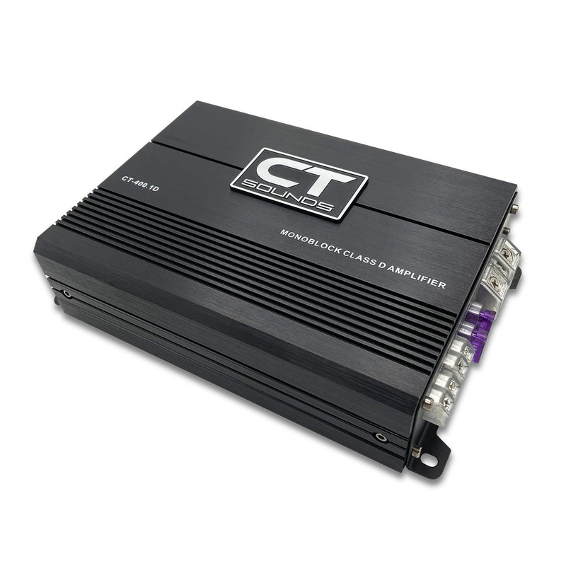 CT-400.1D // 400 Watts RMS Monoblock Car Amplifier CT Sounds