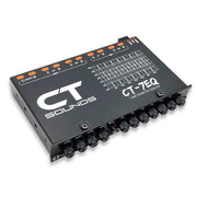 CT-7EQ // 7-Band 1/2 DIN Car Audio Equalizer with AUX Input CT Sounds
