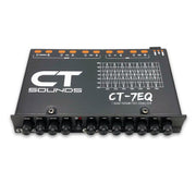 CT-7EQ // 7-Band 1/2 DIN Car Audio Equalizer with AUX Input CT Sounds