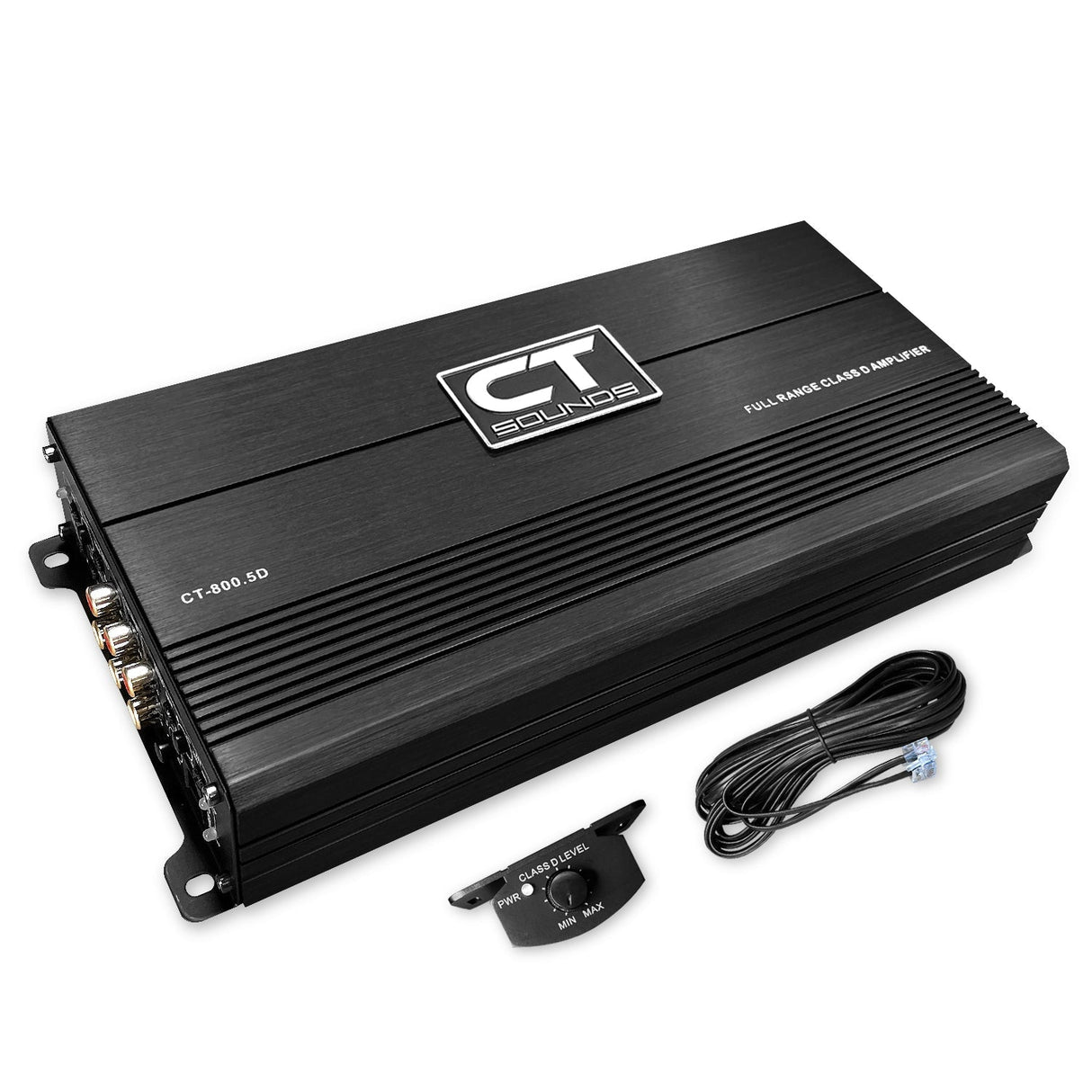 CT-800.5D // 1000 Watts RMS 5-Channel Car Amplifier CT Sounds