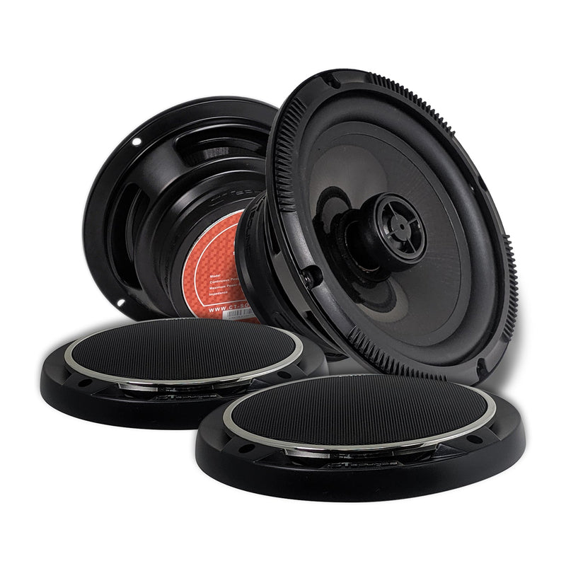 STRATO-6-5-COX // 120 Watts RMS 6.5" Coaxial Car Speakers, Pair CT Sounds