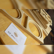 Dual 12 Inch Vented Subwoofer Box Design CT Sounds