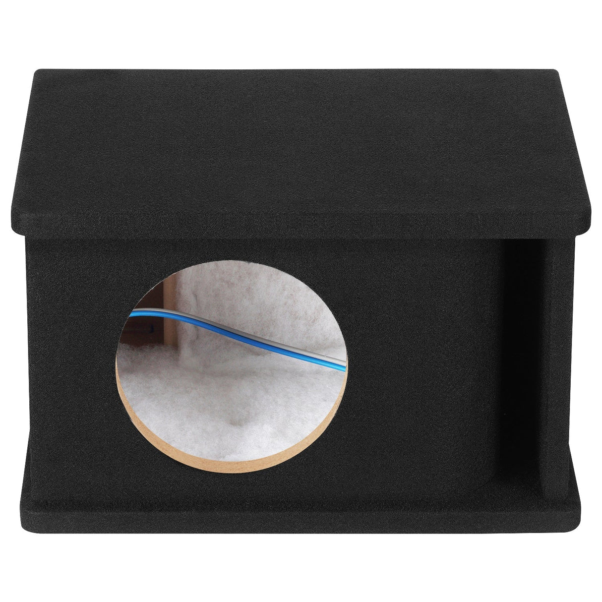 CT1X8 // Single 8” Kerf Ported Universal Car Subwoofer Box CT Sounds