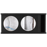 CT2X12 // Dual 12” Kerf Ported Universal Car Subwoofer Box CT Sounds