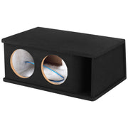 CT2X8 // Dual 8” Kerf Ported Universal Car Subwoofer Box CT Sounds