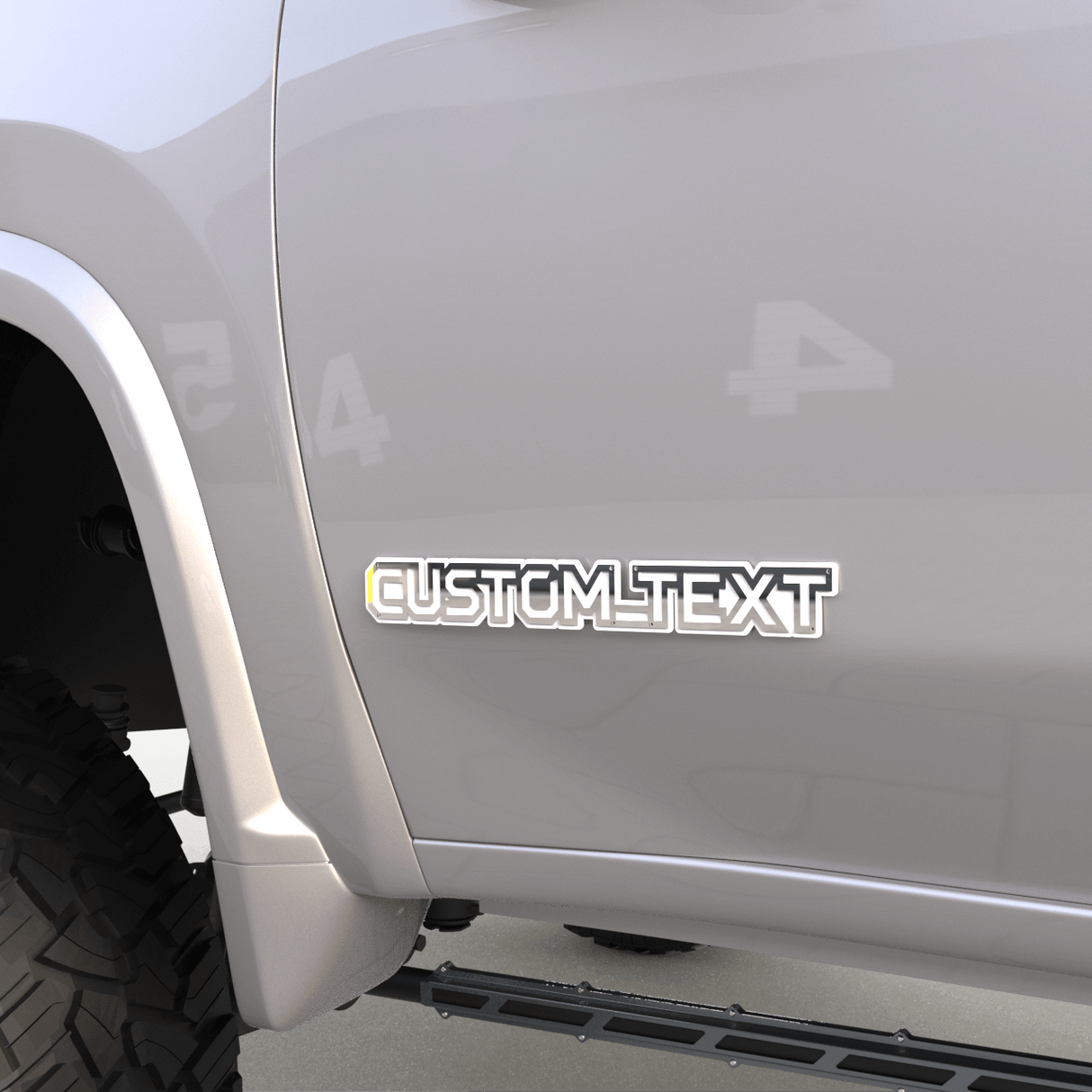 Custom Text Emblems