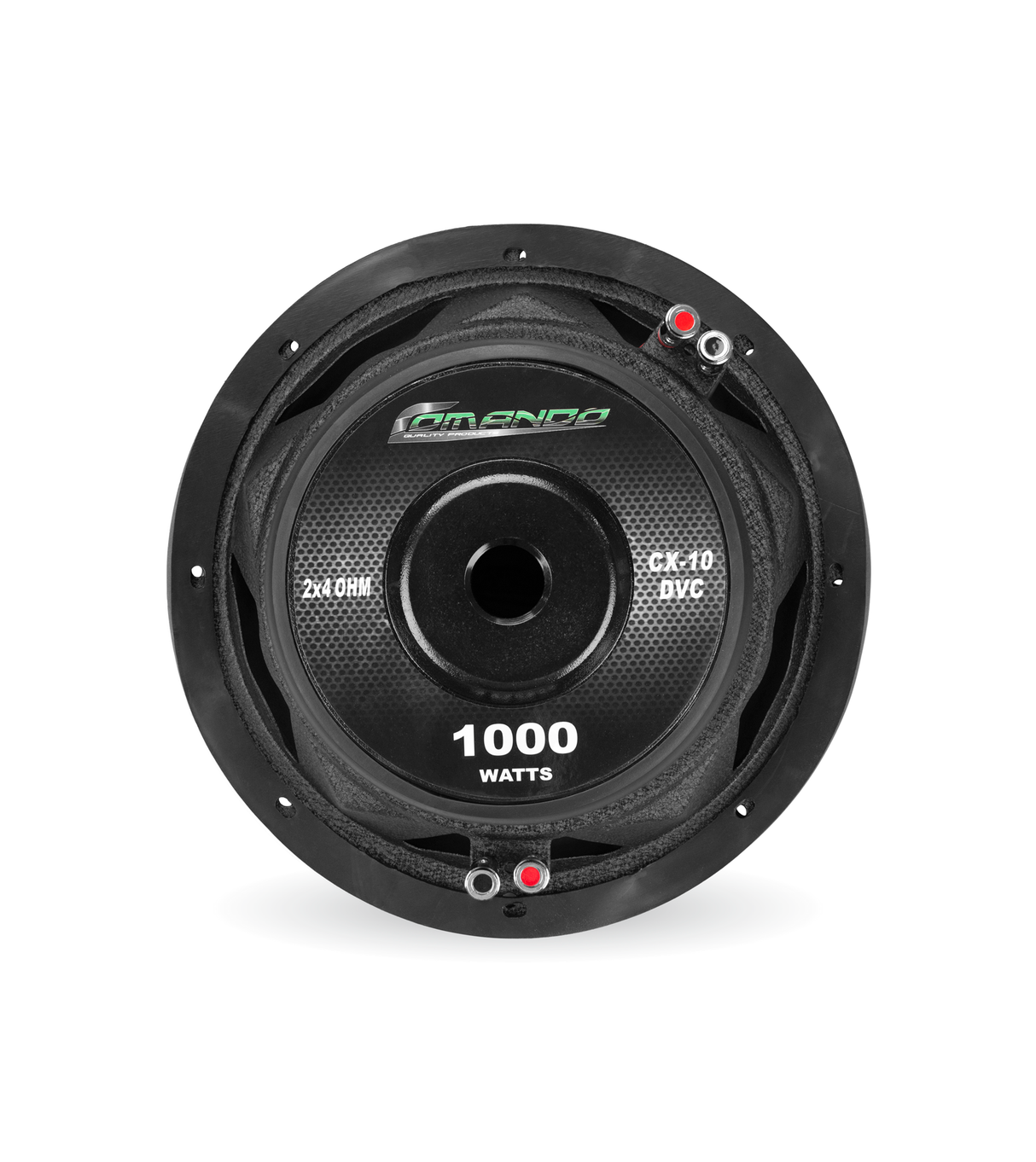 CX-10  | 10'' 1000W MAX. |  DUAL 4Ω Comando Audio