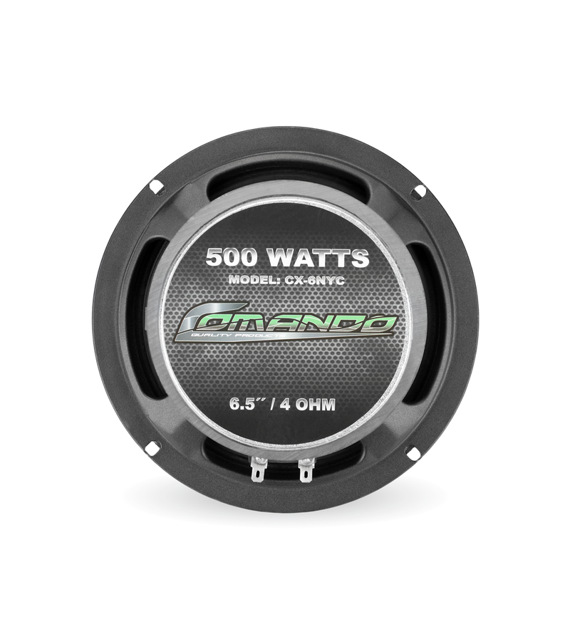 CX-6NYC | 6.5'' 500W MAX. | COIL 4Ω Comando Audio