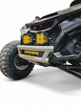 2024 + Can-Am Maverick R Amp front winch bumper www.elektricoffroad.com