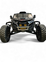 2024 + Can-Am Maverick R Amp front winch bumper www.elektricoffroad.com