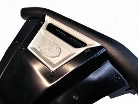 2024 + Can-Am Maverick R Amp front winch bumper www.elektricoffroad.com