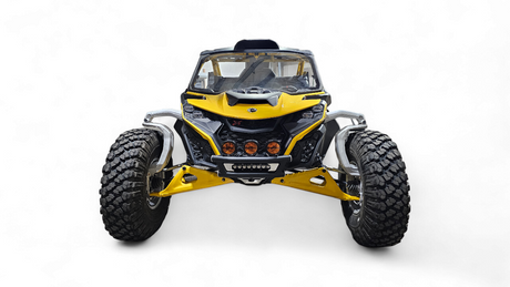 2024 + Can-Am Maverick R Amp front winch bumper www.elektricoffroad.com