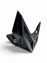 2017 to Current Can-Am X3 Maverick Machined Billet Front Winch Bumper (Black Anodize) www.elektricoffroad.com