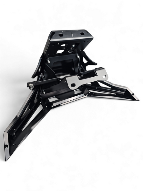 2017 to Current Can-Am X3 Maverick Machined Billet Front Winch Bumper (Black Anodize) www.elektricoffroad.com
