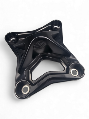 2017 to current Can Am X3 Maverick 6 bolt EOD XL Radius Rod Plate with Tow Hook Black www.elektricoffroad.com