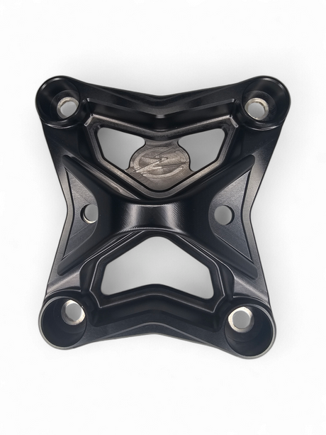 2017 to current Can Am X3 Maverick 6 bolt EOD XL Radius Rod Plate with Tow Hook Black www.elektricoffroad.com