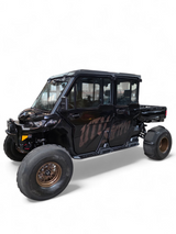 2016+ Can Am Defender HD10 Rock Steps (4 Seat) www.elektricoffroad.com