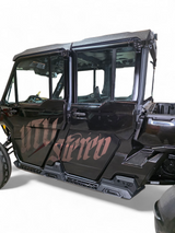 2016+ Can Am Defender HD10 Rock Steps (4 Seat) www.elektricoffroad.com