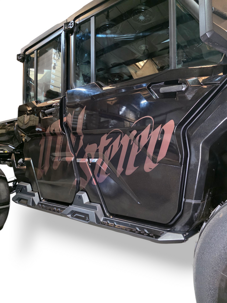 2016+ Can Am Defender HD10 Rock Steps (4 Seat) www.elektricoffroad.com