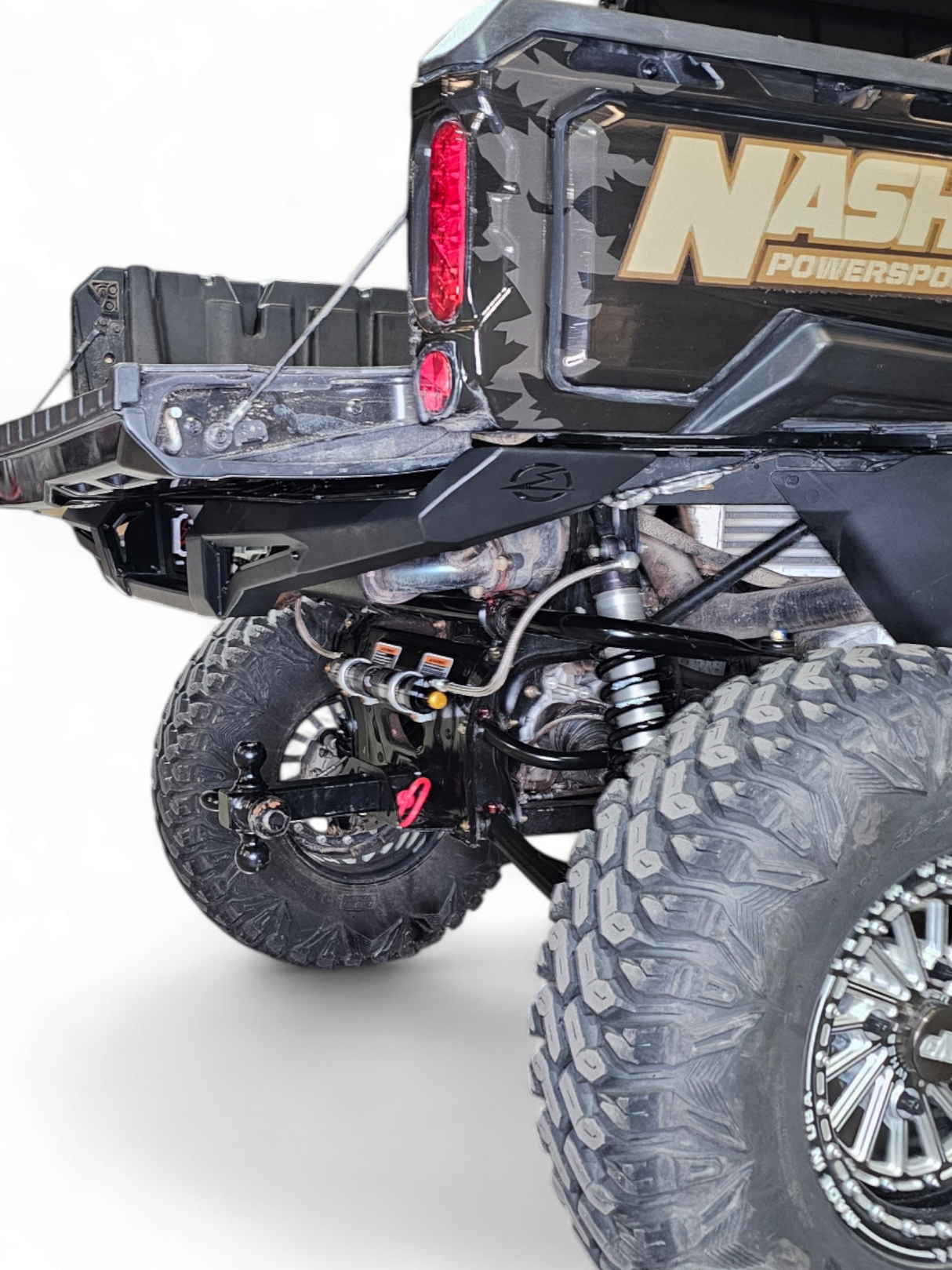 2016+ Can-Am Defender HD10 Volt Rear Bumper www.elektricoffroad.com