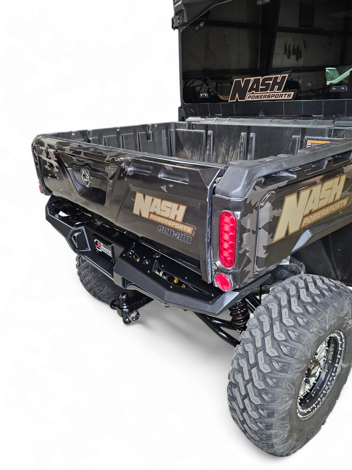 2016+ Can-Am Defender HD10 Volt Rear Bumper www.elektricoffroad.com