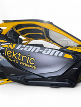 2024+ Can Am Maverick R Volt Rocker Steps (2 Seat) www.elektricoffroad.com