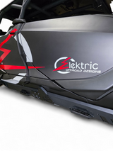 2024+ Can Am Maverick R Volt Rocker Steps 4 Seat www.elektricoffroad.com