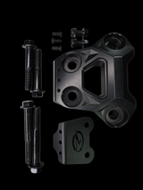 2024+ Can Am Maverick R Billet Radius Rod Plate (Black) www.elektricoffroad.com