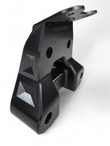 2024+ Can Am Maverick R Billet Radius Rod Plate (Black) www.elektricoffroad.com