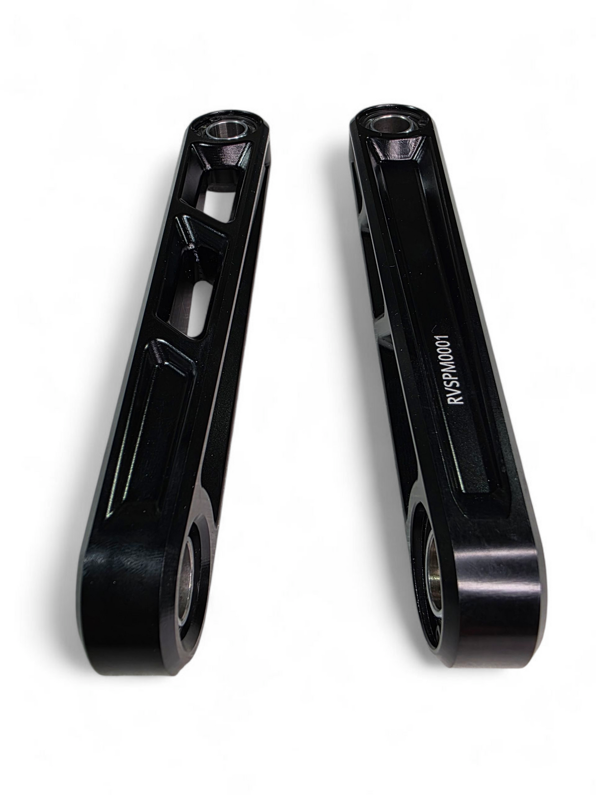 2024+ Can Am Maverick R Front Sway Bar Links Anodized Black www.elektricoffroad.com