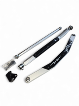 2024+ Can Am Maverick R High Clearance Adjustable Radius Rods (Anodized Clear) www.elektricoffroad.com